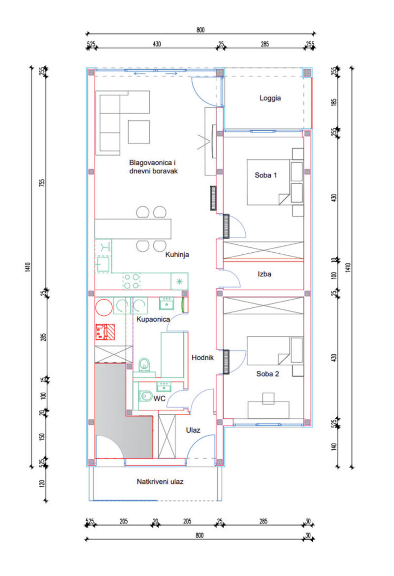 K2 S3 Kuća 2 Stan 3 01 - Rei Residential