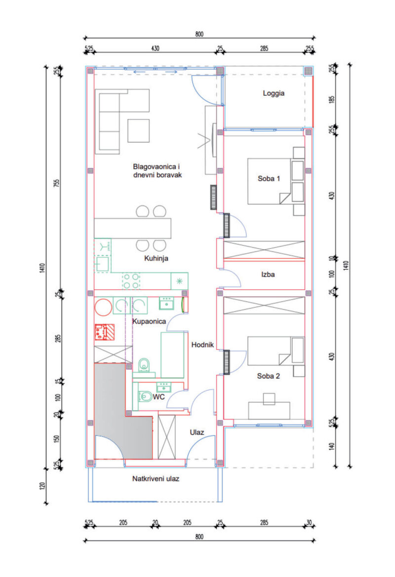 K4 S7 Kuća 4 Stan 7 01 - Rei Residential
