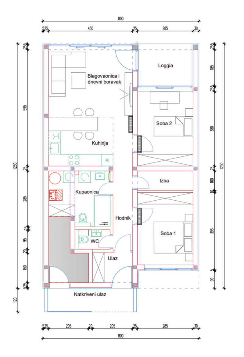 K7 S13 Kuća 7 Stan 13 01 - Rei Residential